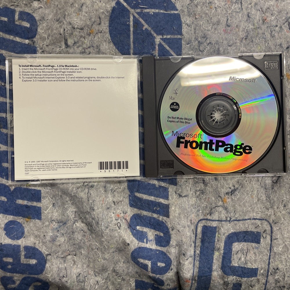 Microsoft Frontpage 1.0 For Macintosh