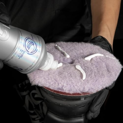 Pro 5" Wool Buffing Pads 3Pcs - Coarse, Medium, Light Cutting Car Wool 5" Set