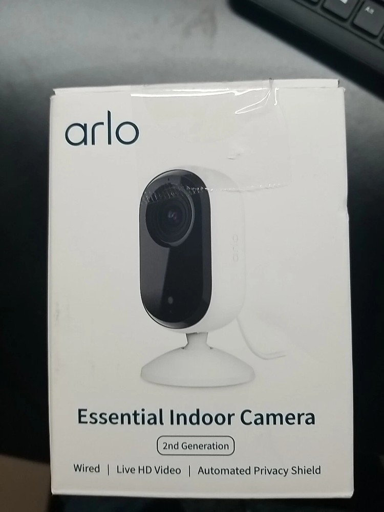 Arlo Essential security camera 2k 2nd Gen - Indoor only  - wired camera