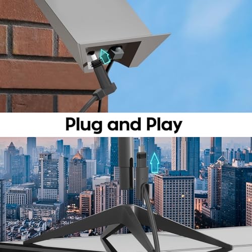 Starlink Cable for Starlink Gen 2, Rectangular Satellite Replacement 16.4FT/5M