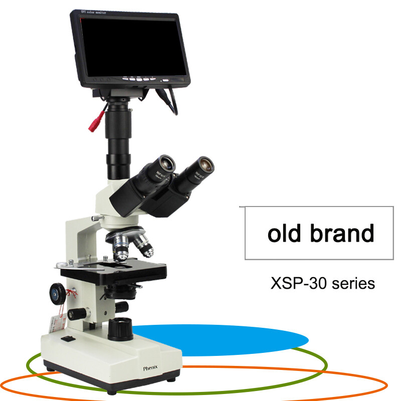 Microscope Binocular professional biological students experimental detection