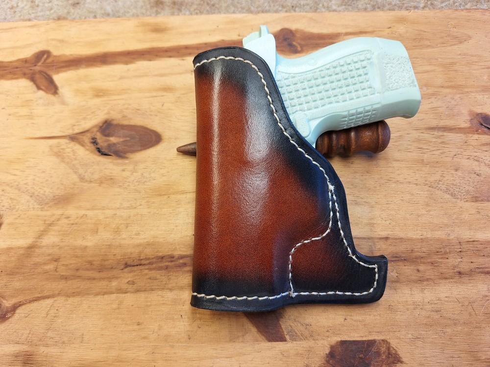 Fits Kimber CDS9 Leather Suede Lined Pocket holster