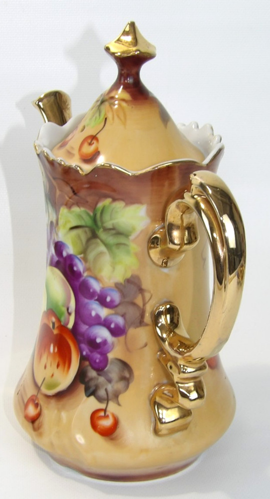 Vintage Lefton Heritage Fruit 8 Piece Assorted Serving Set