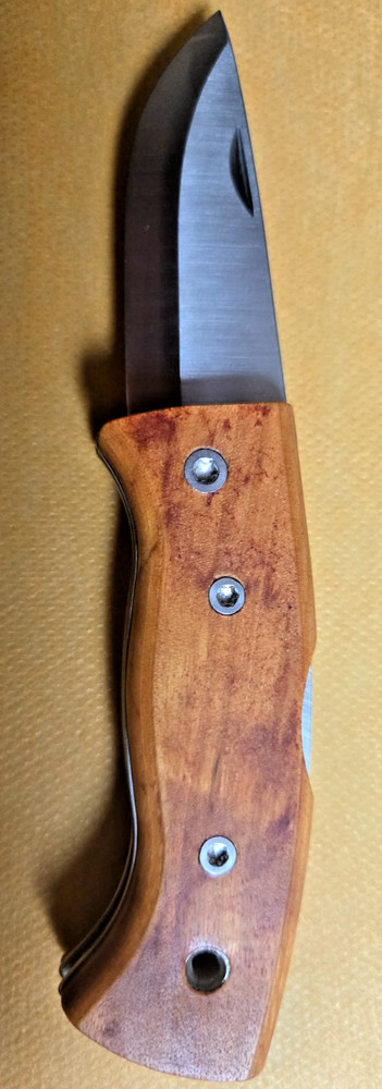 Helle Raud S Folder red birch 12c27 steel