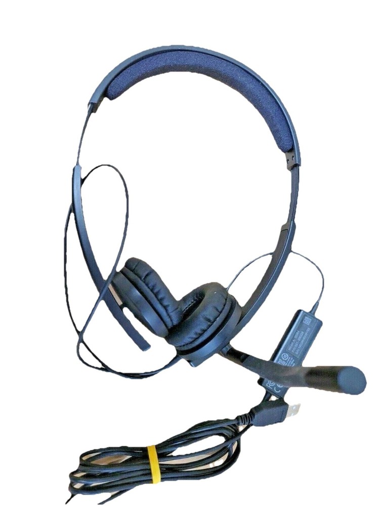 Logitech H570e A-00064 Black USB Stereo Headset