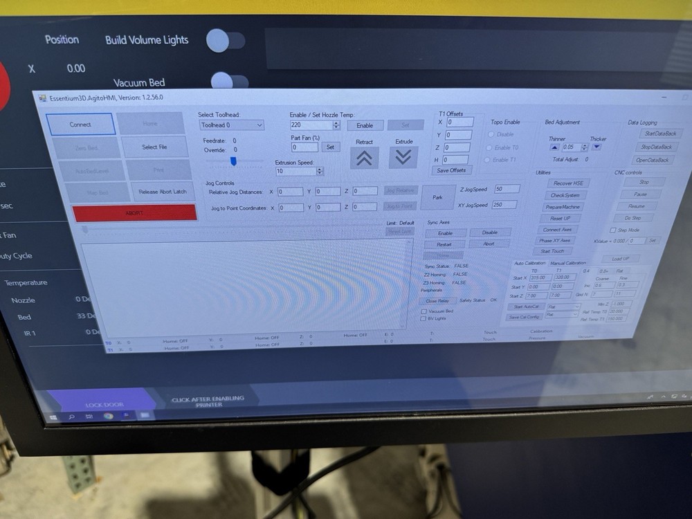 Essentium HSE280i HT 3D printer - Idex High Speed Extrusion