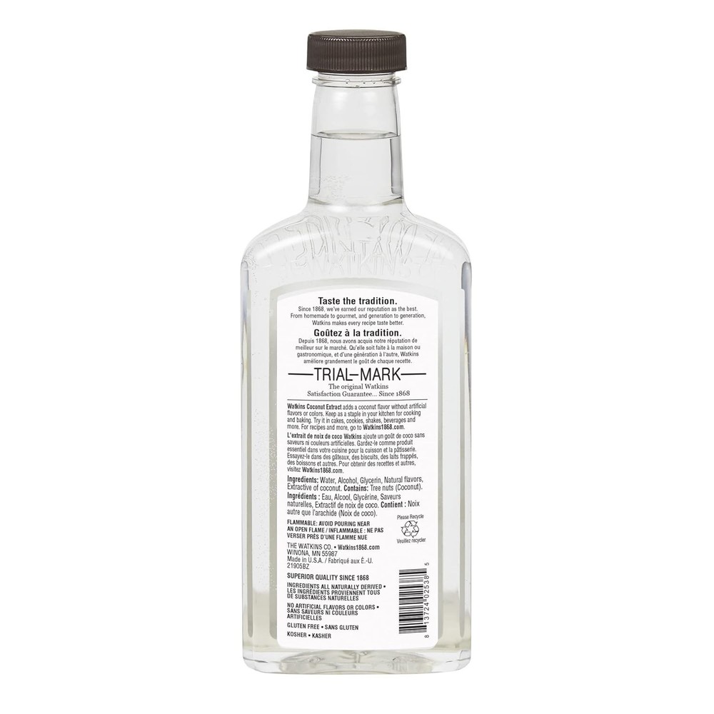 Watkins Coconut Extract 11 Fl. Oz. Bottle 1-Pack