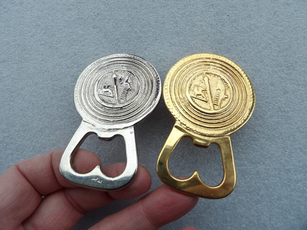 Vinage St. Mark brass bottle openers