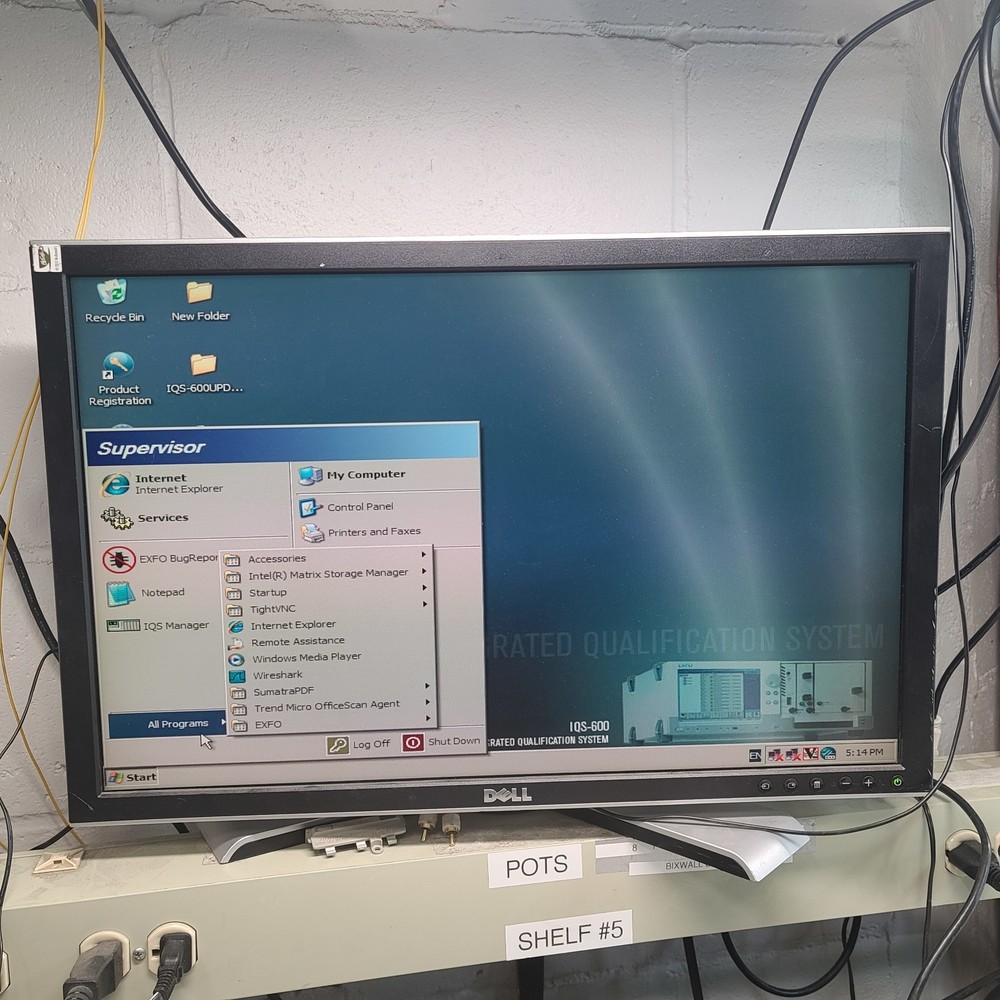 EXFO IQS-610P HS Integrated Qualification System with 4 modules