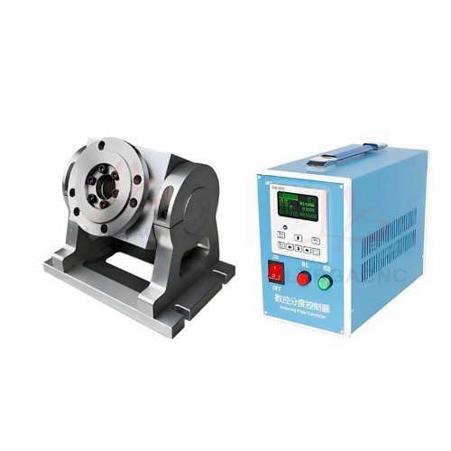 CNC Indexing Head Laser Marking Machine A-Axis Fourth Axis Adjustable