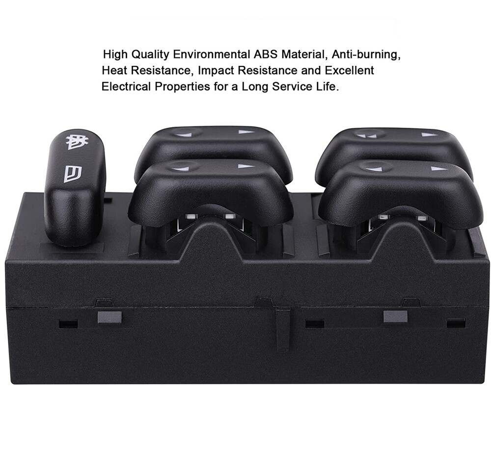 5L1Z14529AA Master Window Control Switch for Ford F-150 Expedition/Lincoln 03-08