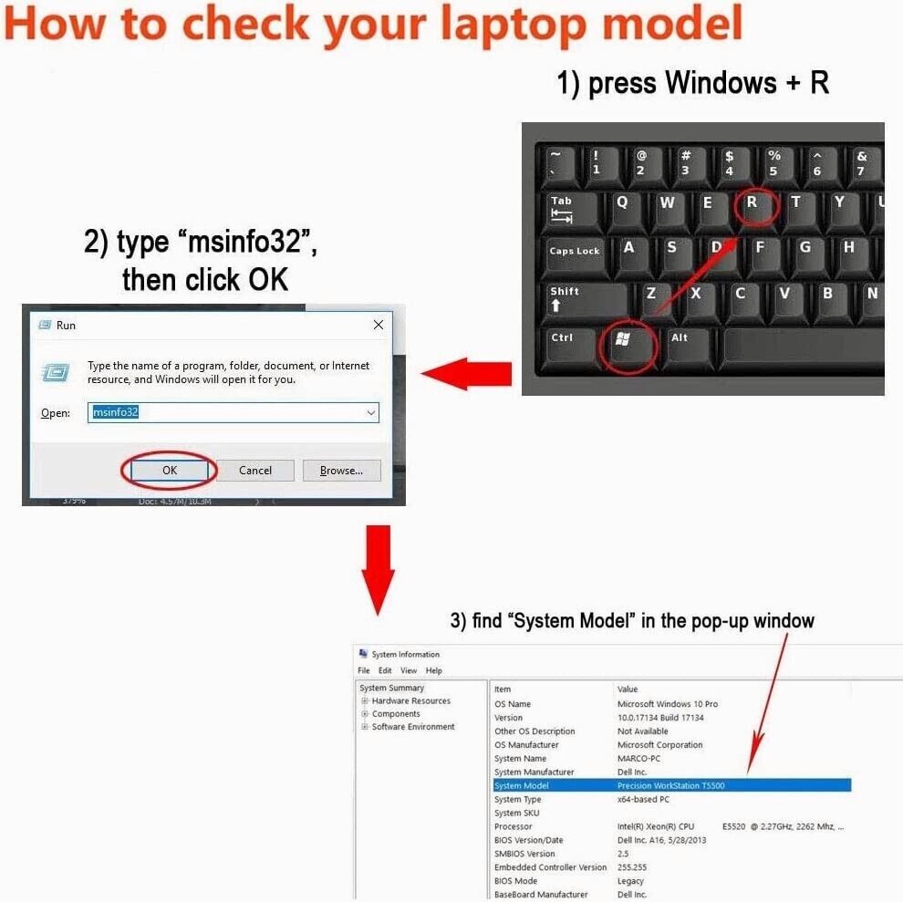 33YDH Battery For Dell Latitude 3380 3480 3490 3590 3580 Inspiron 15 17 7000 US