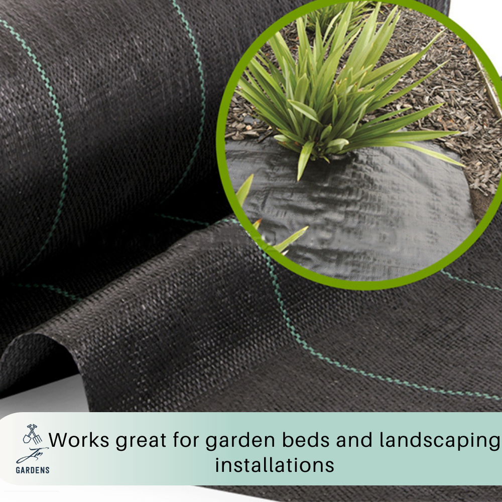 Heavy Duty Landscape Fabric 3.5 oz, Weed Barrier Garden Mat, Different Sizes