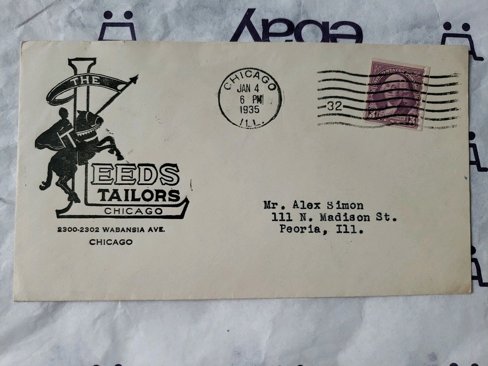 The Leeds Tailors Chicago Envelope