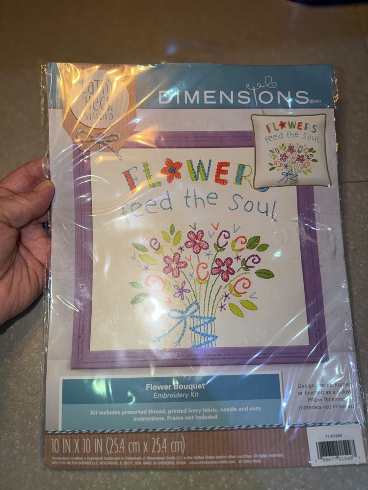 Embriodery Sets (x3) & 1 Punch Needle Kit
