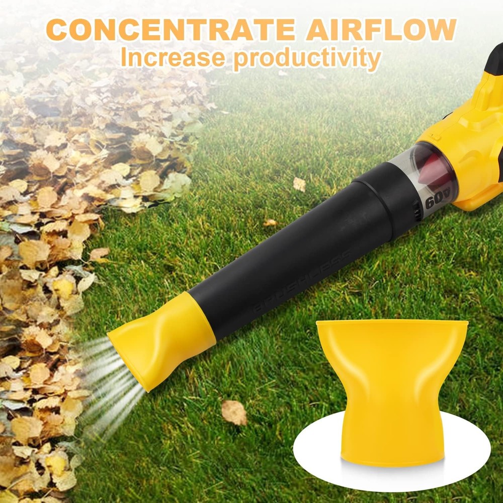 For Dewalt Blower 60v Flexvolt Flat Leaf Blower Nozzle Compatible with DeWalt...