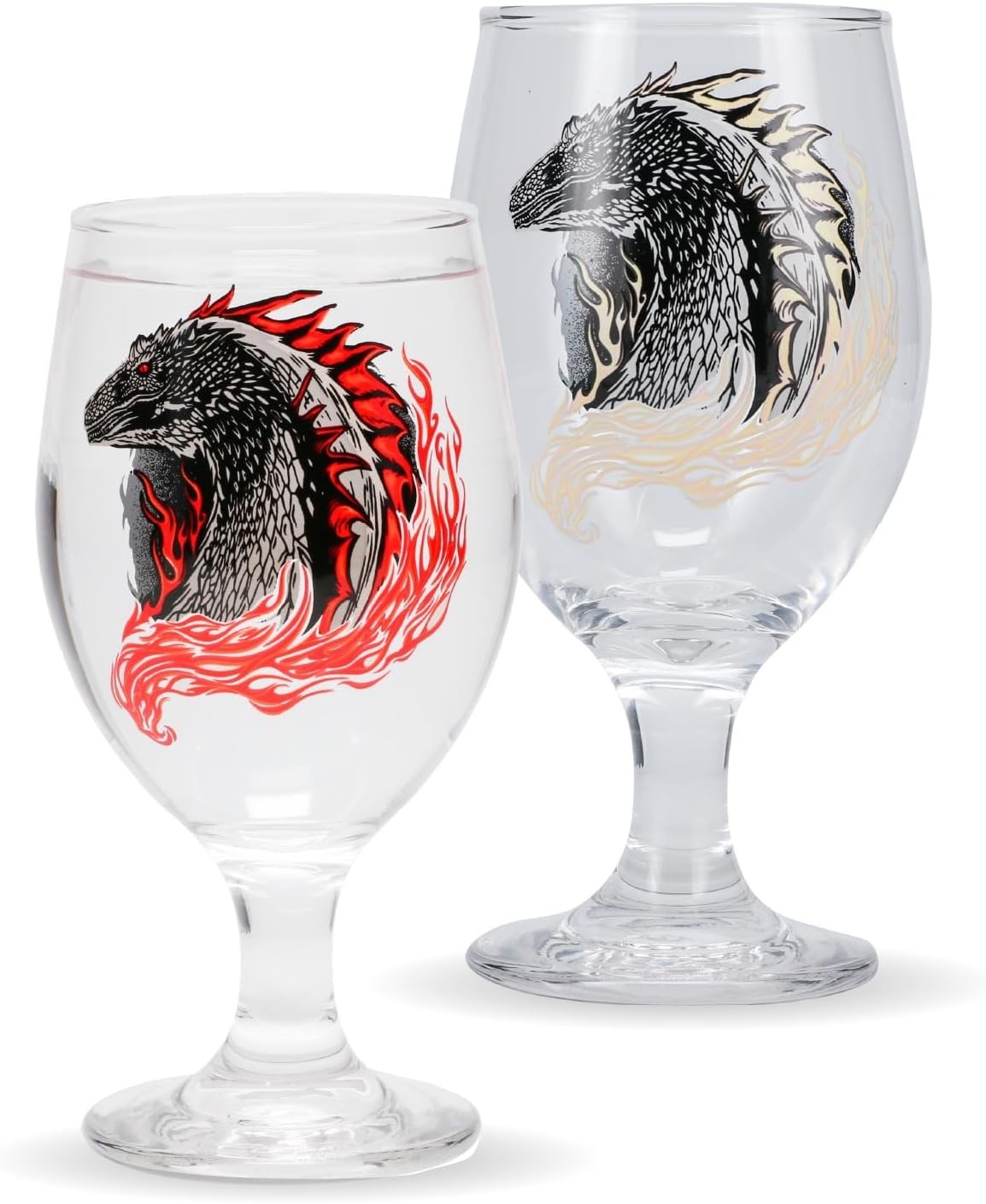 Game of Thrones House of The Dragon Color Change Goblet Glass