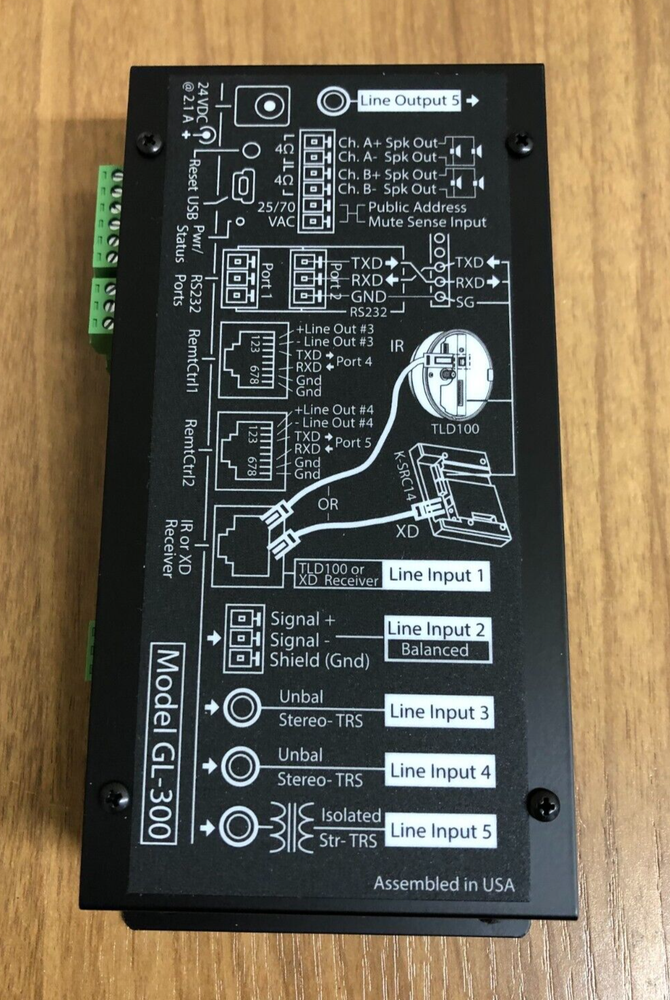 AUDIO ENHANCEMENT GL-300 Amplifier