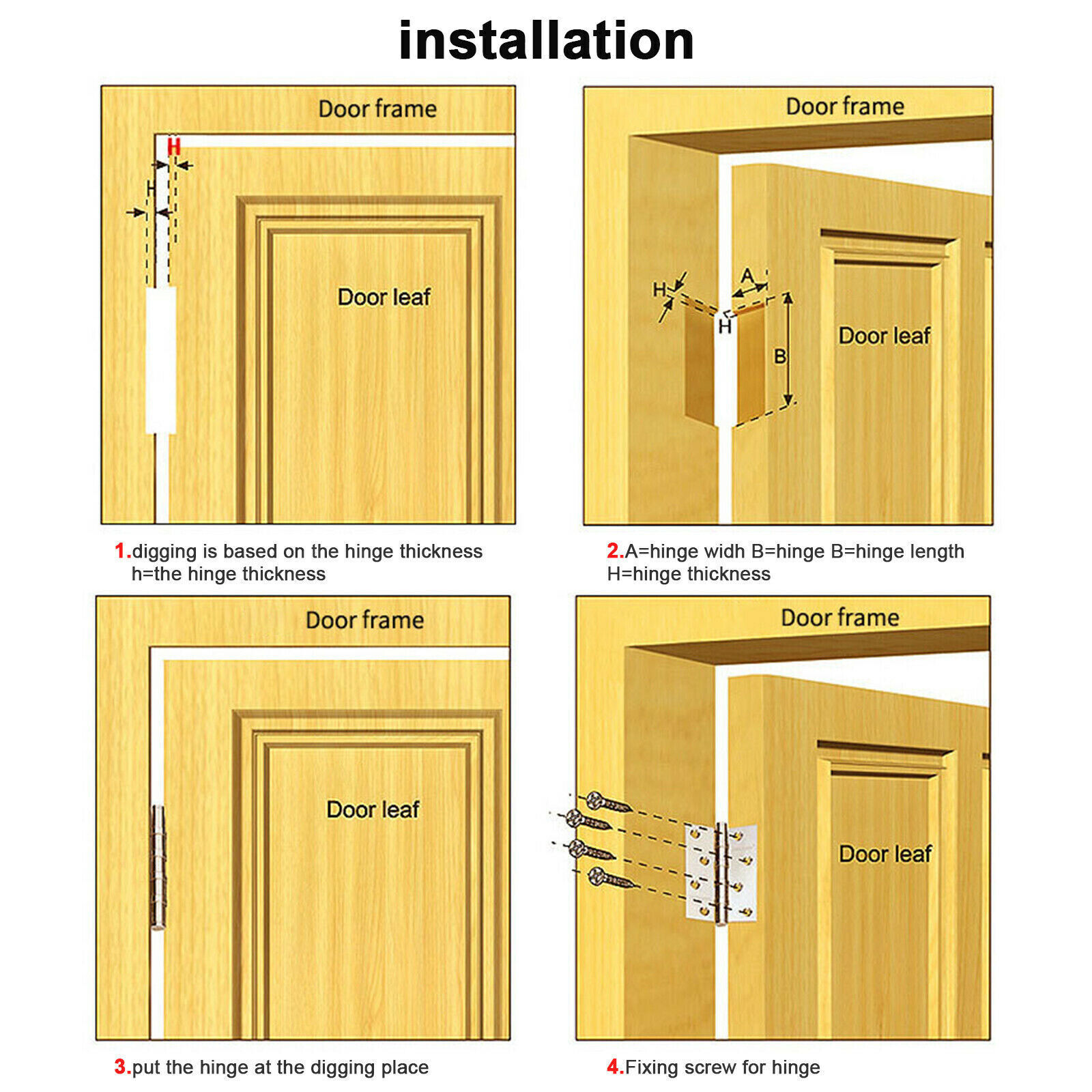 3 PCS Cooler Hinges for Igloo Ice Chests, Stainless Steel Hinges Replacement