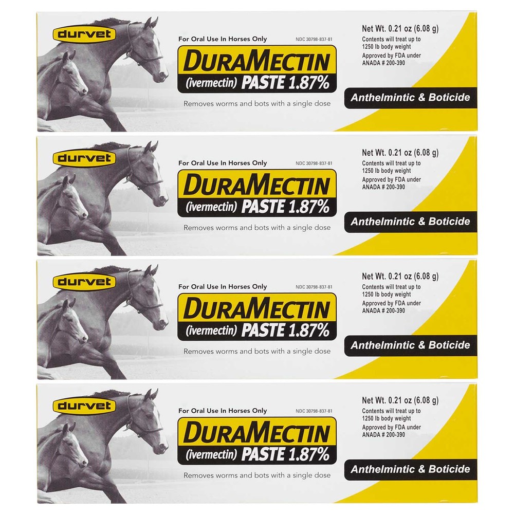 Duramectin Paste 6.08gm, 4pk