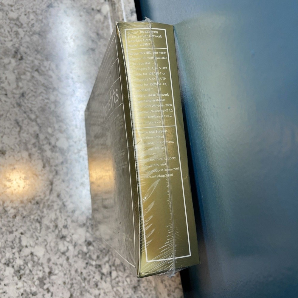 3Com 3C996-T PCI-X Server Ethernet Network Interface Card 3C996T