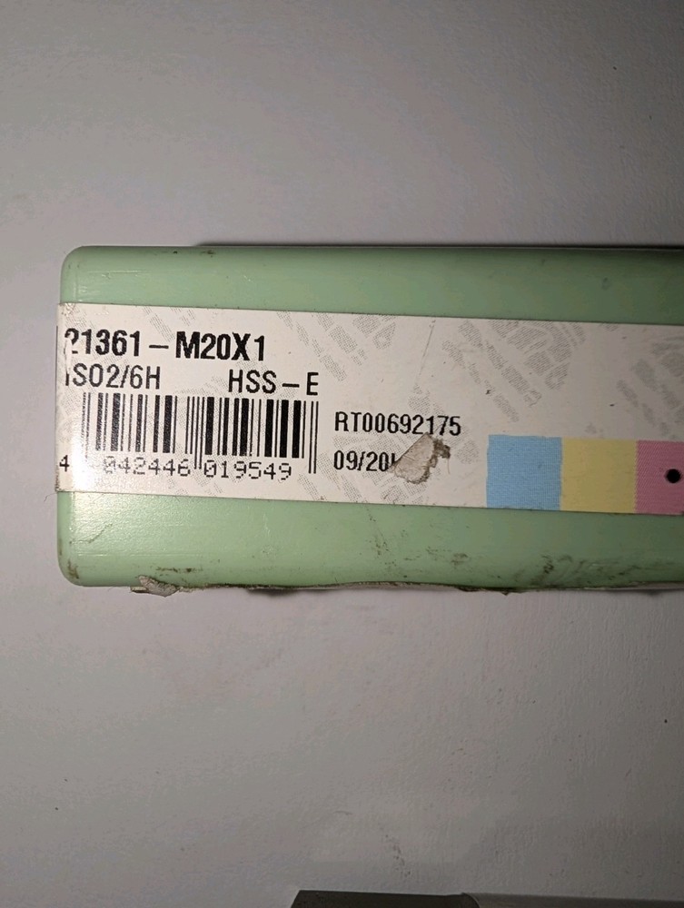 WALTER PROTOTYP Straight Flute Tap M20x1