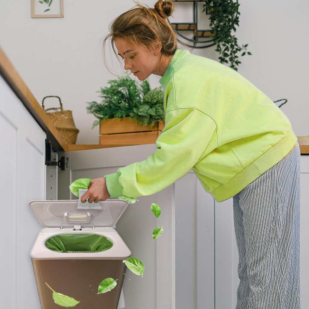 Compost Bin Deodorizers Carbon Filters Compatible with Compost Genie Kitchen Com