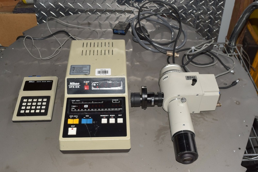 Nikon UFX-DX w/ Data pack MPC-1  MICROSCOPE CAMERA Controller  #211413-AI1