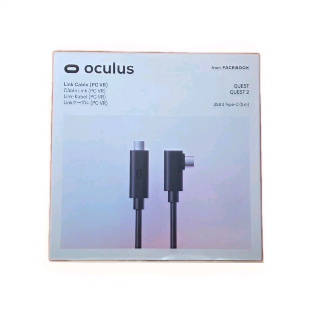 Oculus Link Headset Cable PC VR Official USB 3 Type‑C 5m Quest Quest 2 VR