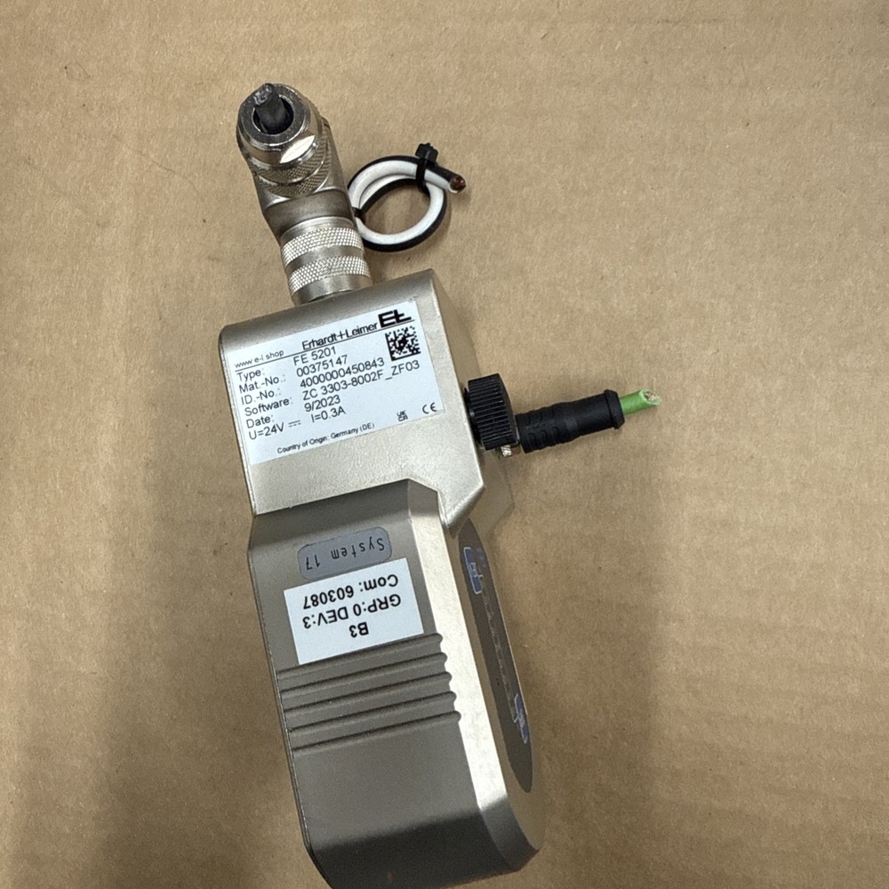 ERHARDT & LEIMER FE 5201 Color Line Sensor Digital 24 Vdc