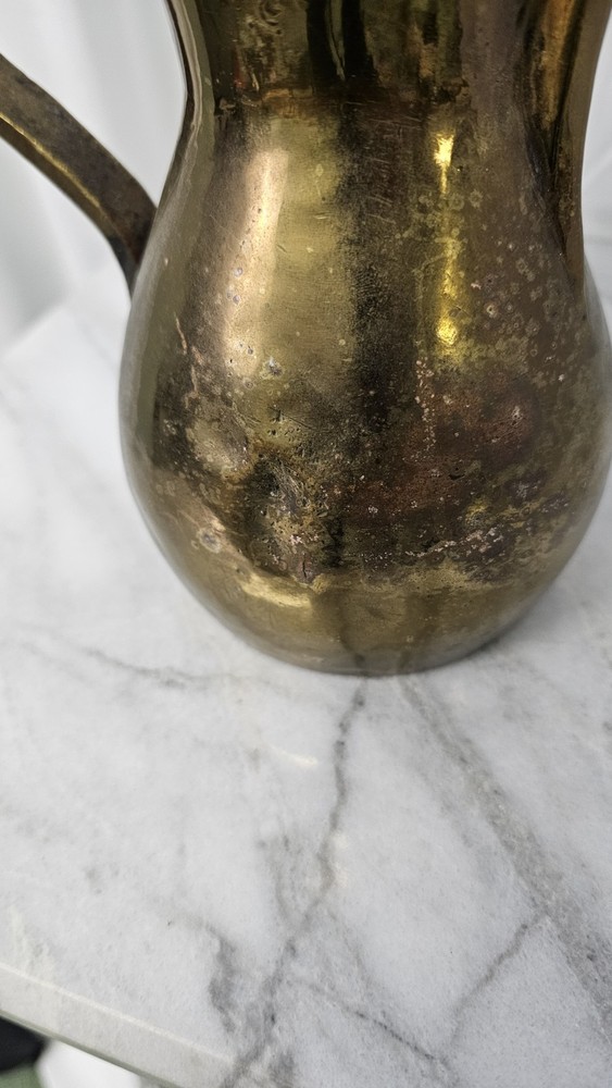 Vintage Middle Eastern Dallah Brass Coffee Pot