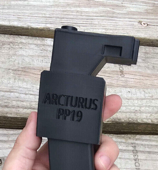 Arcturus PP19 Airsoft AEG Odin Speedloader Adapter (Black)