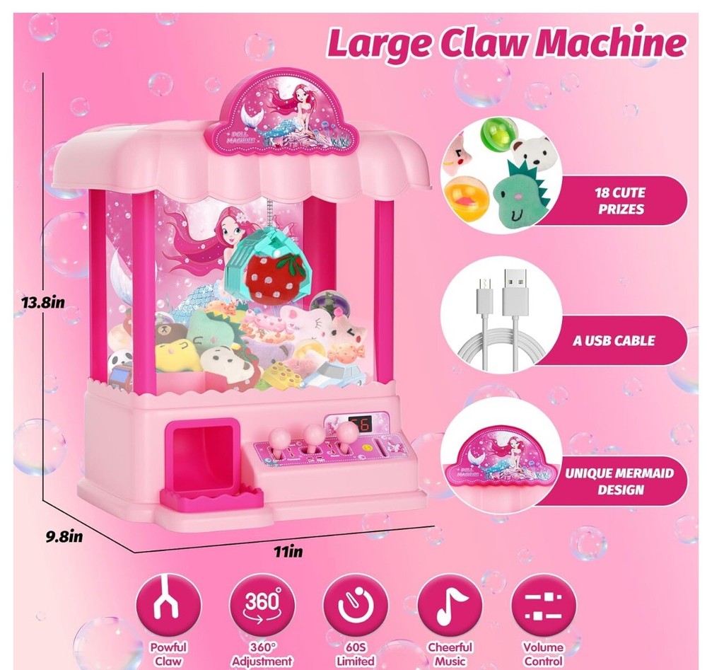 mini claw machine for kids