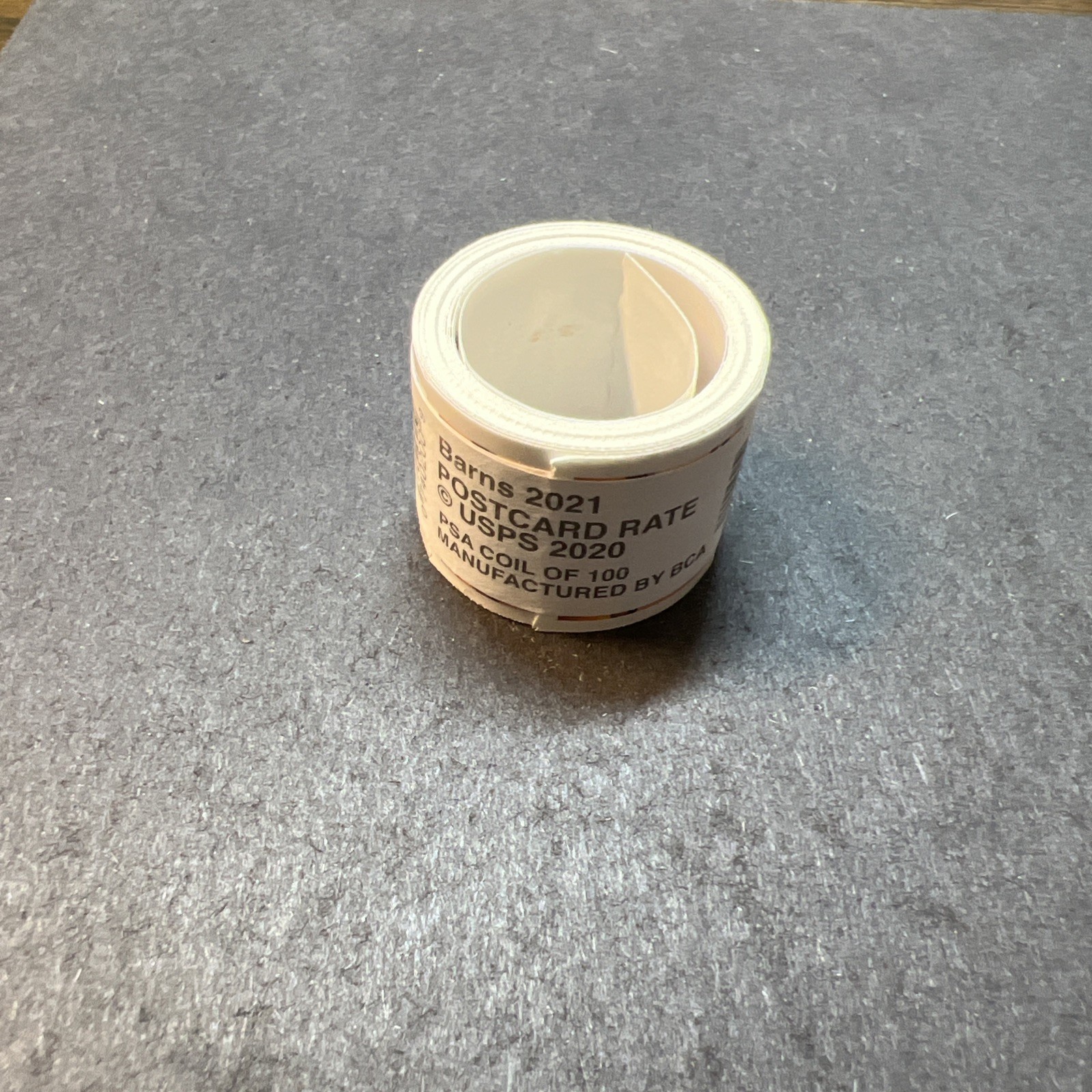 Scott#5550-53-ROLL OF 100 STAMPS-USPS BARNS(56c) BCA POSTCARD RATE-2021-US