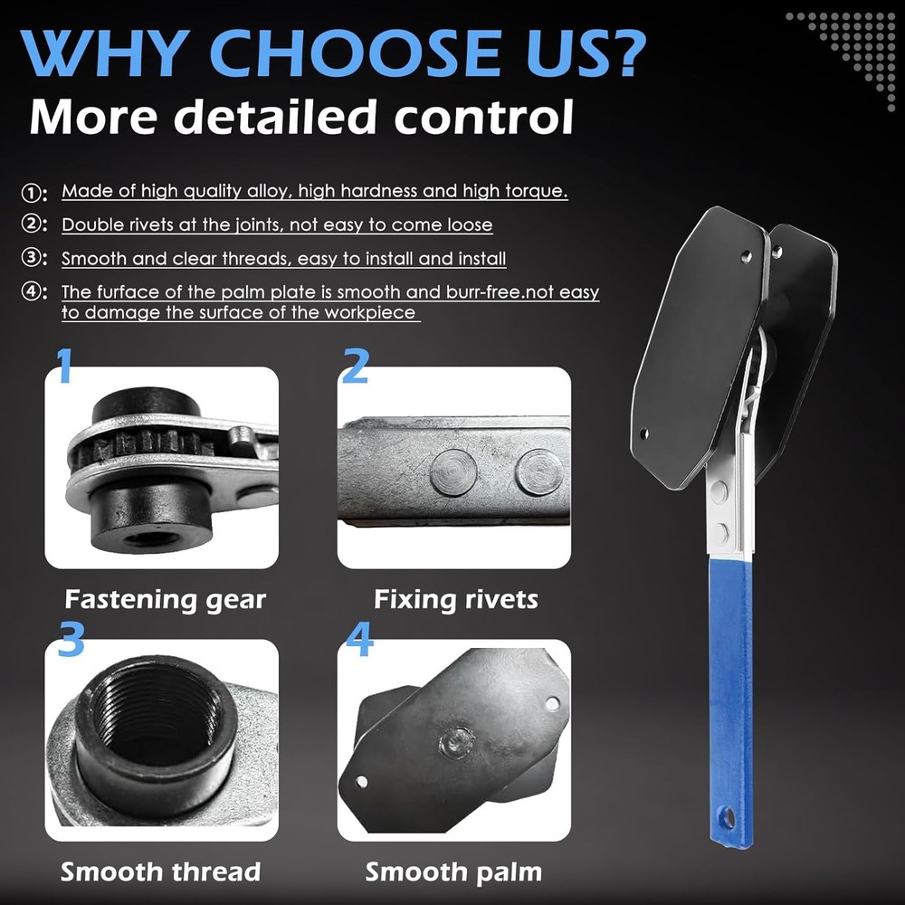 Adjustable Piston Compressor Blue 360 Brake Caliper Tool