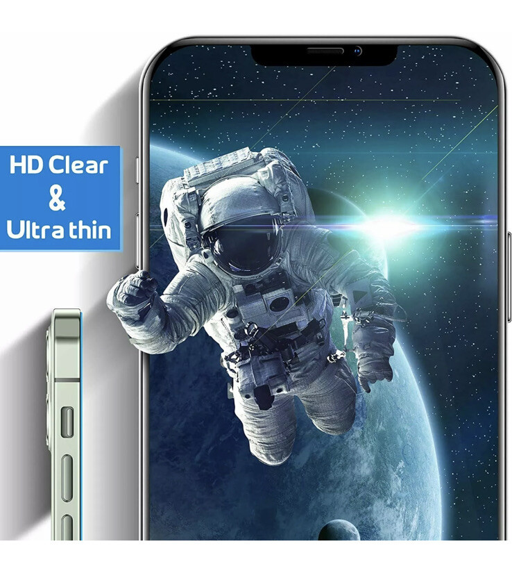 (3 PACK) Screen Protector Compatible iPhone 12/12 Pro 6.1inch Full Coverage