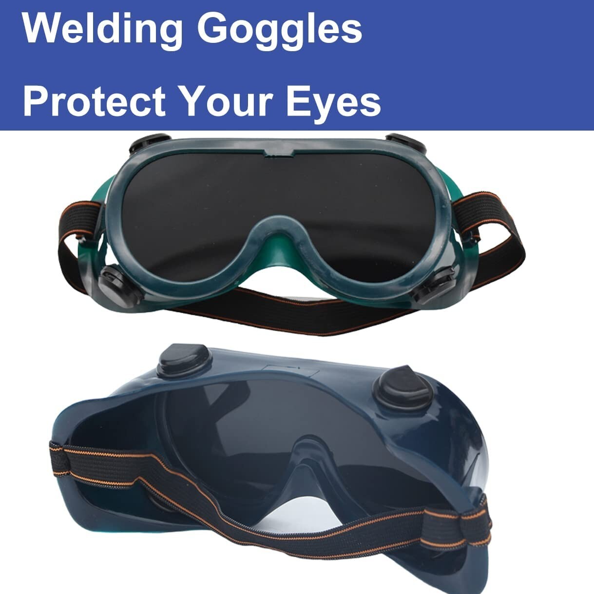 Cutting Welding Torch Kit Oxygen & Acetylene Welding Kit w/15' Hose Glasses Case