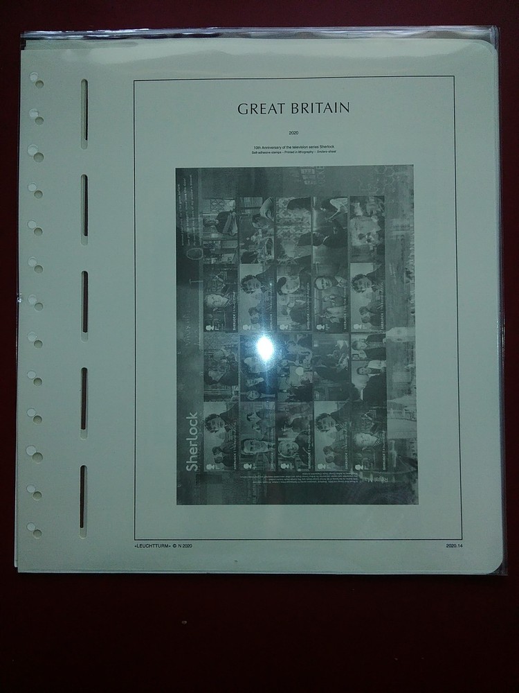 LIGHTHOUSE Commemorative Hingeless album pages Great Britain 2020 Used R2020