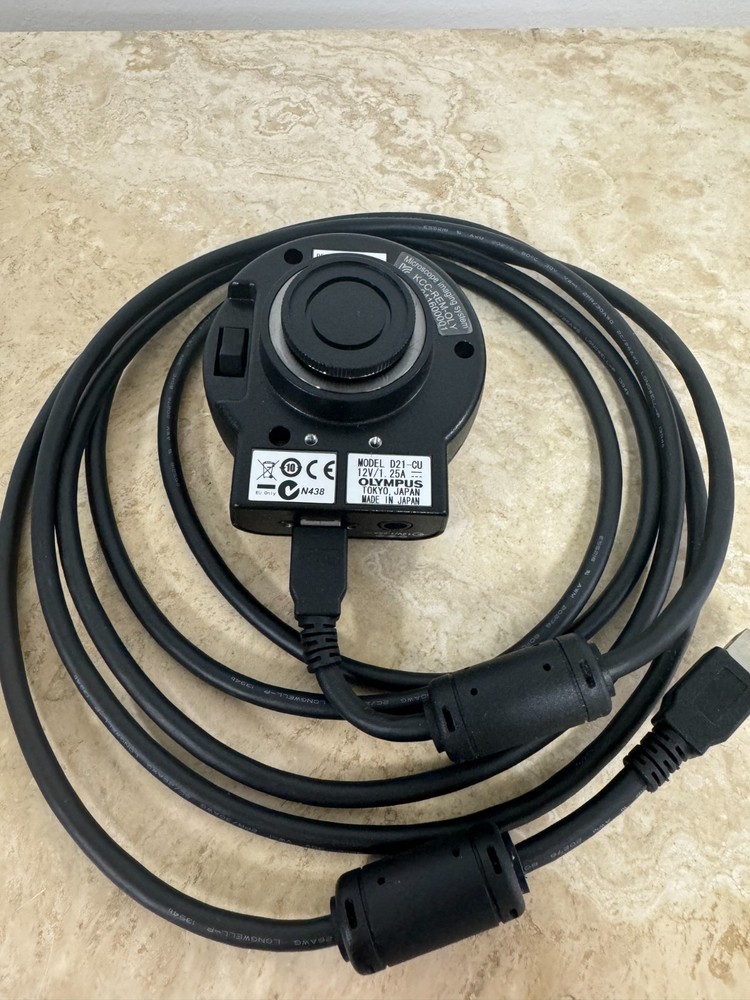 Olympus Microscope Camera DP21 Model D21-CU #17492