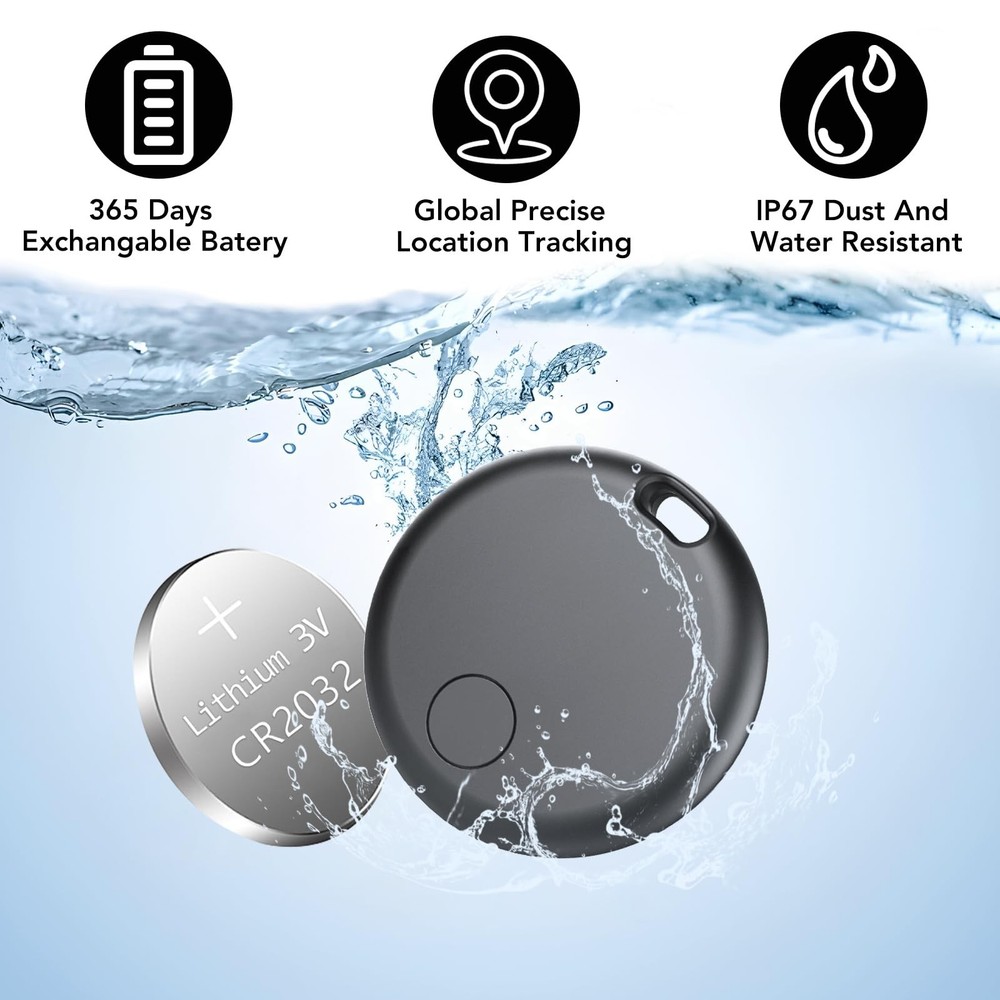 Air Tracker Tag for Android 4 Pack(NOT iOS or Huawei), Bluetooth Tracker Andr...