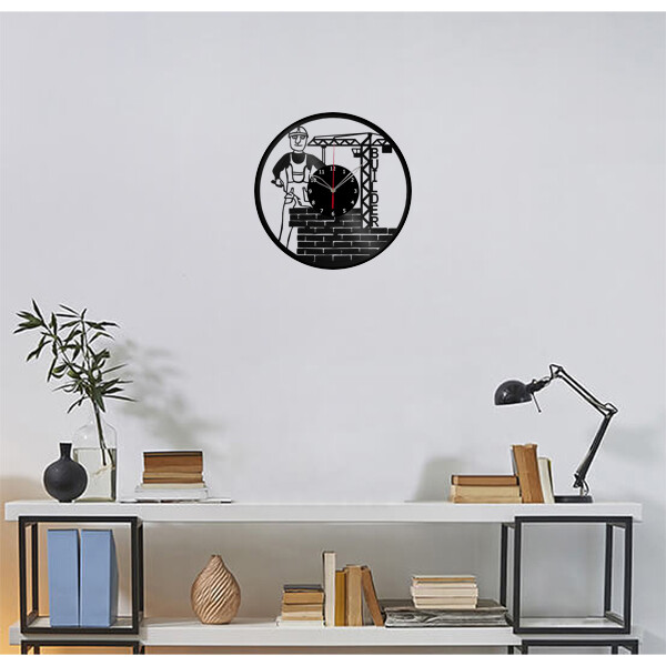 Vinyl Clock Builder Wall Clock Unique Art Vinyl Record Wall Clock 1460