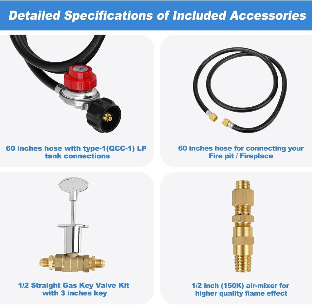Skyflame LP Burner Connection Kit