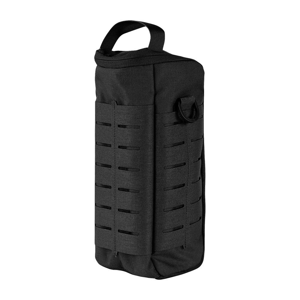 Tactical Laser Cut MOLLE Modular Utility Tool Padded Field Pouch Black