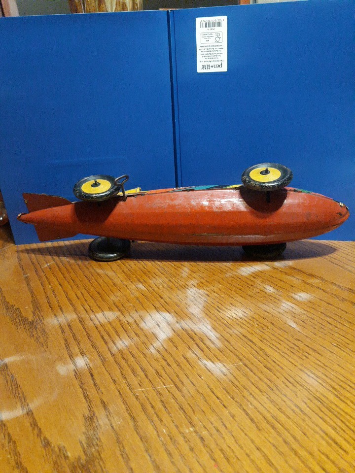 Marx Rocket Racer Wind-up, 1935, Works