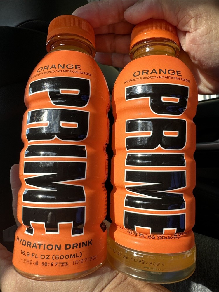 ORIGINAL PRIME HYDRATION ORANGE PACKAGE ERROR,Full Drink Never Opened(READ DESC)
