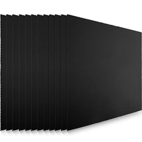 12 Pack Extra Large Microfiber Cleaning Cloth Multicolor For Eyeglasses Devices