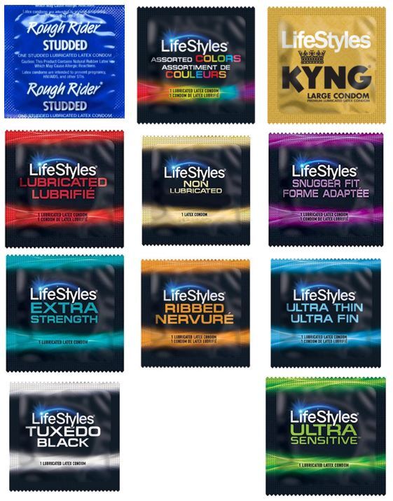 102 CT Lifestyles Lubricated Latex Bulk Condoms Choose Style Free Shipping