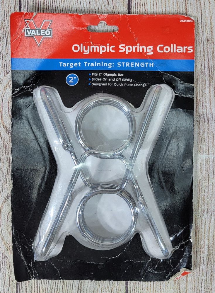Valeo Olympic Spring Collars 2" Chrome NIB