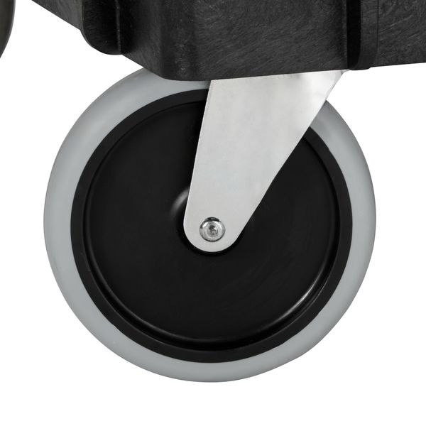 Rubbermaid Commercial Fg9t6700bla Utility Cart With Deep Lipped Plastic