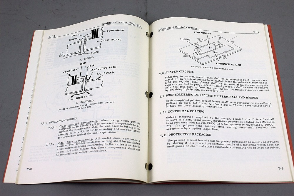 NASA Quality Requirements NPC 200-4 Technical Manual Apollo Space 1964